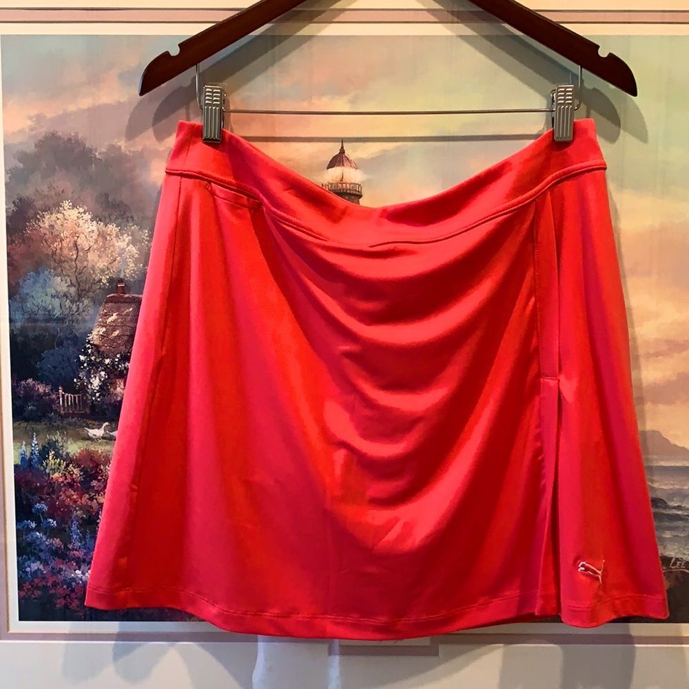 Puma Women’s Skort Orange Burst Size Large